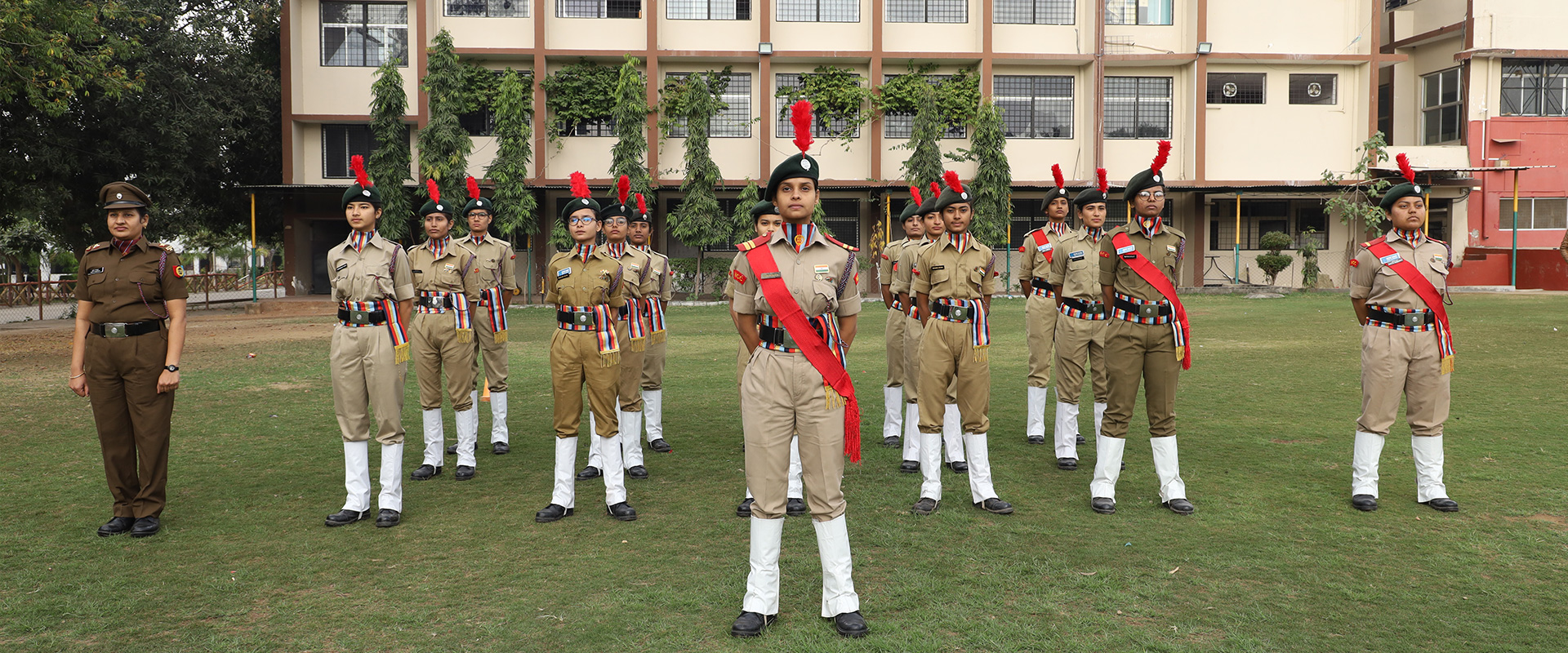 The National Cadet Corps (NCC) New Look School Banswara