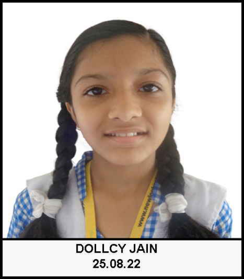 Dollcy jain ,New Look topper, CBSE Pratapur
